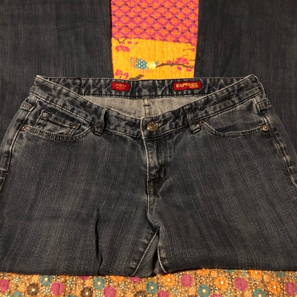 Express Stella Bootleg Jeans Sz 8 - Picture 8 of 8